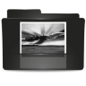 Folder Black Pictures In Icon 96x96 png